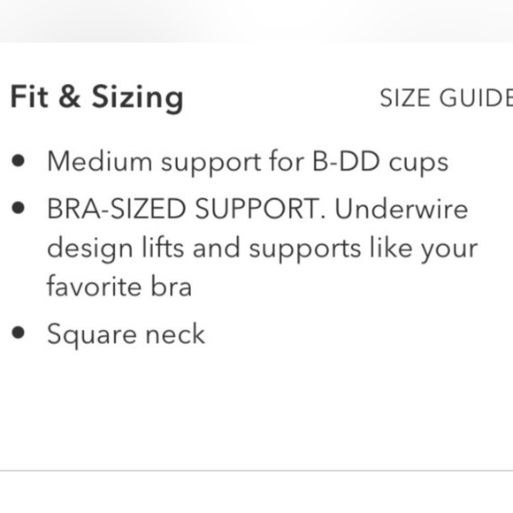 Athleta Bra Square Neck Printed Bikini Top Bora Bora Neutral Floral Print 40D/DD - Picture 8 of 16